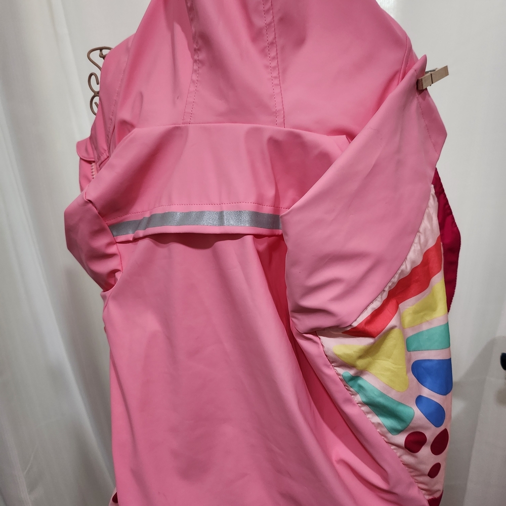 Cat & Jack Light Pink Outerwear Rain Jacket